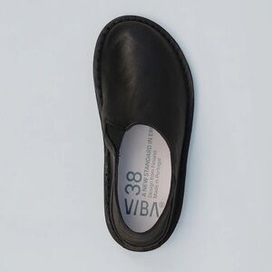 VIBA ZUMA LEATHER PRETO BLACK New with out box Size 8
